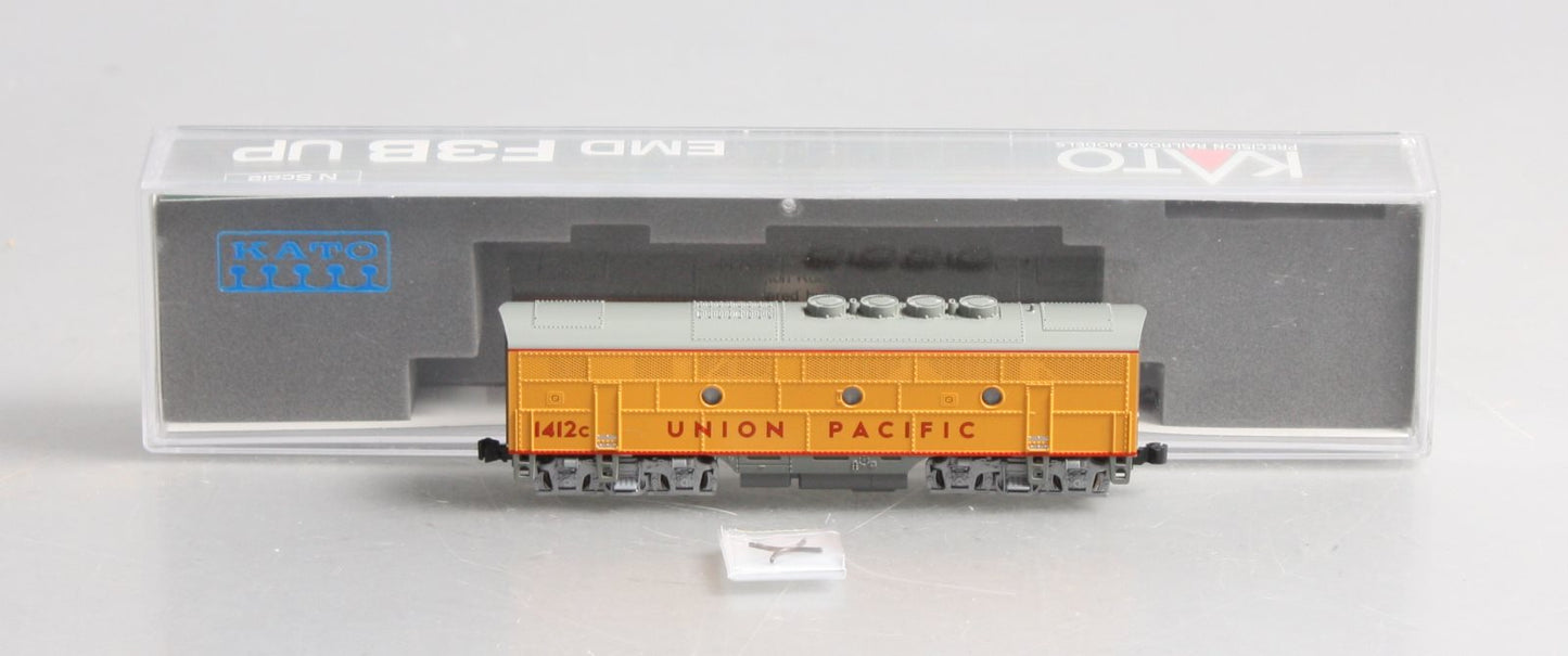 Kato 176-1114 N Scale Union Pacific EMD F3B Powered Diesel #1412C