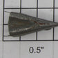 Lionel 1550-5U Left/Right Stamped Tin Frog Point