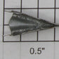 Lionel 1550-5U Left/Right Stamped Tin Frog Point