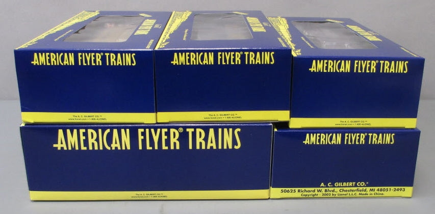 American Flyer 6-49615 S Gauge Chessis System SD9 Diesel Freight Train Set