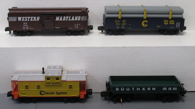 American Flyer 6-49615 S Gauge Chessis System SD9 Diesel Freight Train Set
