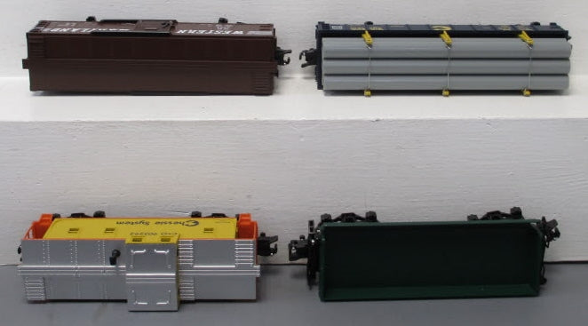 American Flyer 6-49615 S Gauge Chessis System SD9 Diesel Freight Train Set