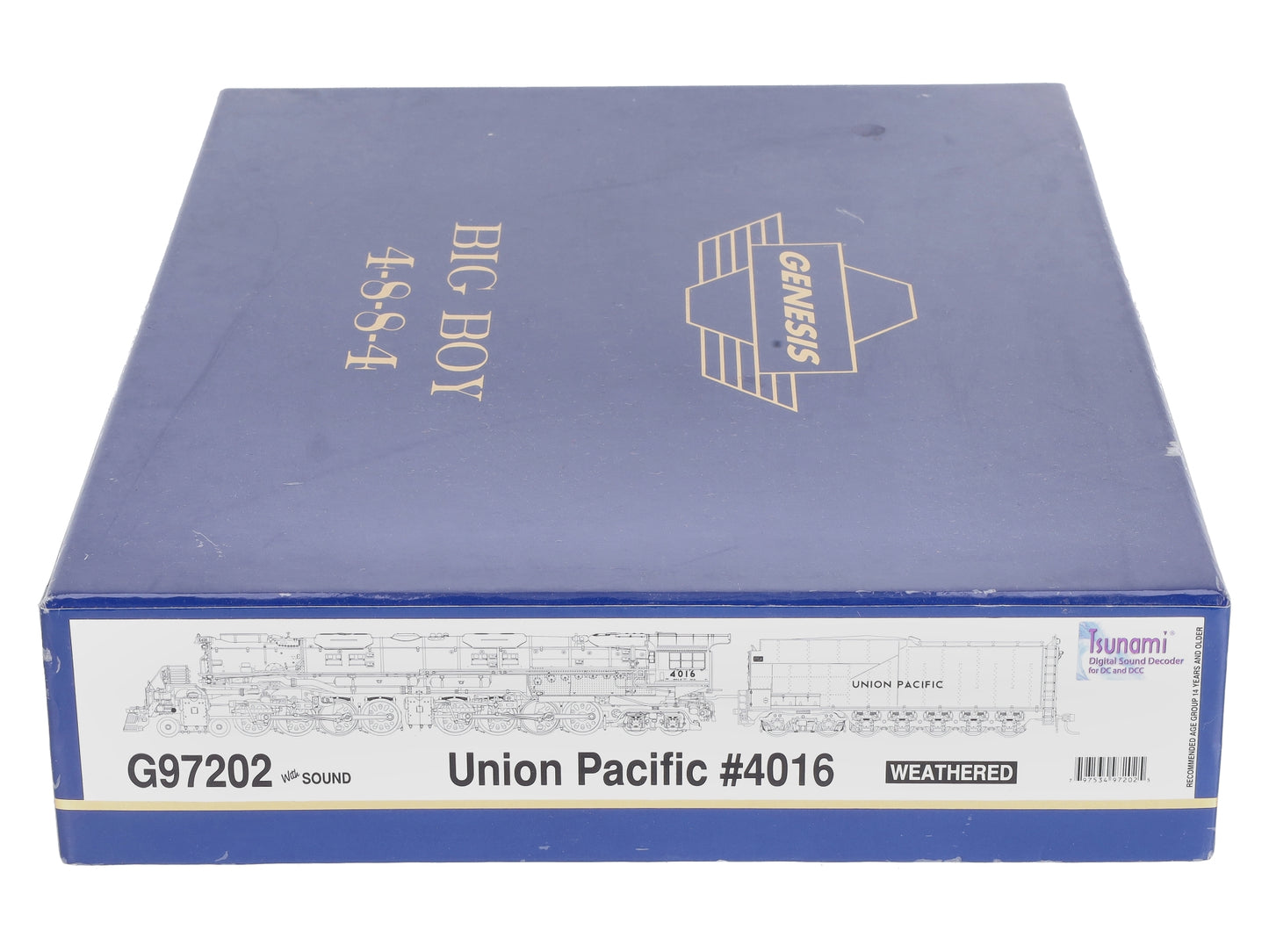 Athearn G97202 HO Union Pacific 4-8-8-4 Big Boy with DCC & Sound/Weather #4016