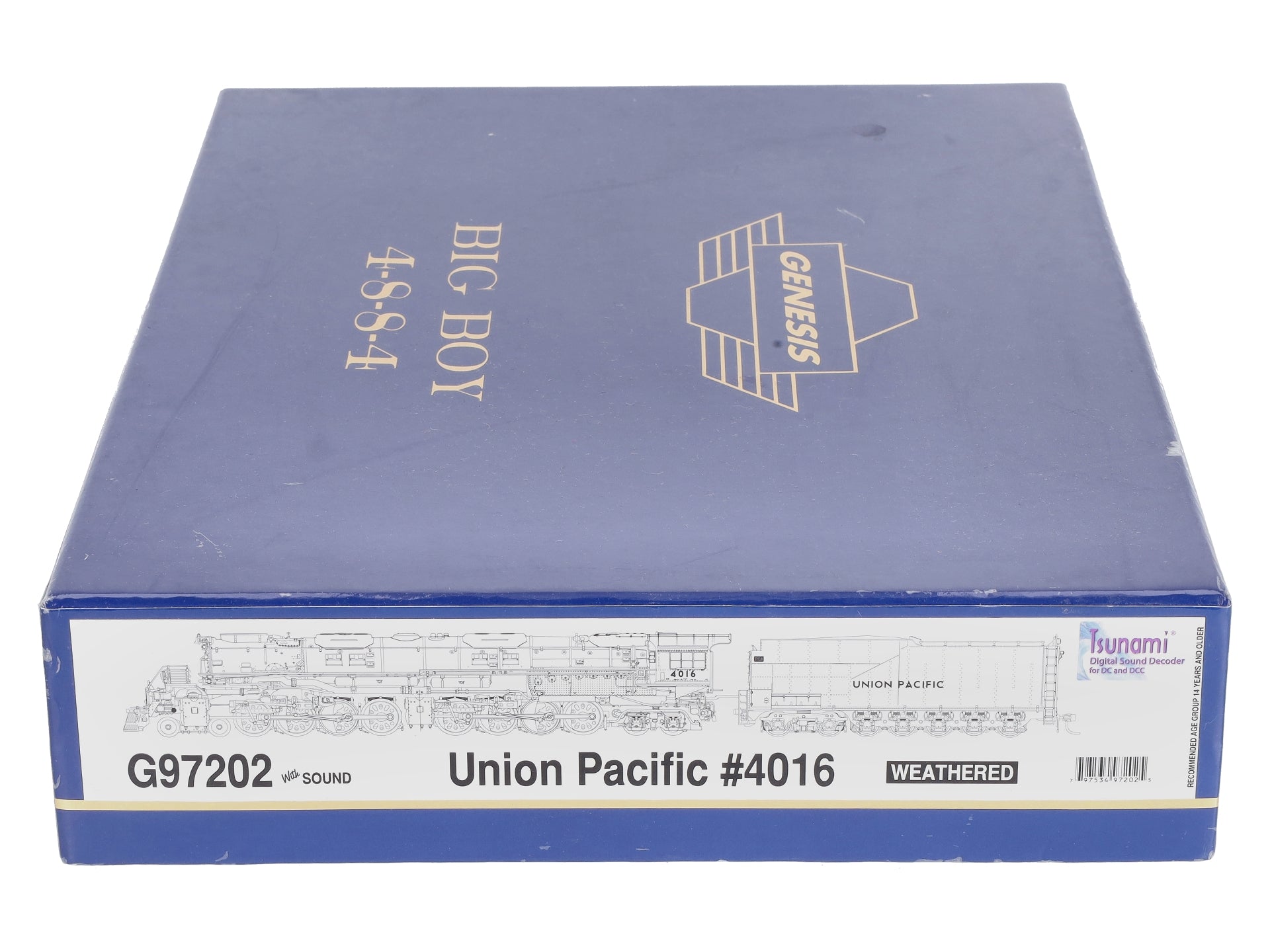 Athearn G97202 HO Union Pacific 4-8-8-4 Big Boy with DCC & Sound/Weather #4016