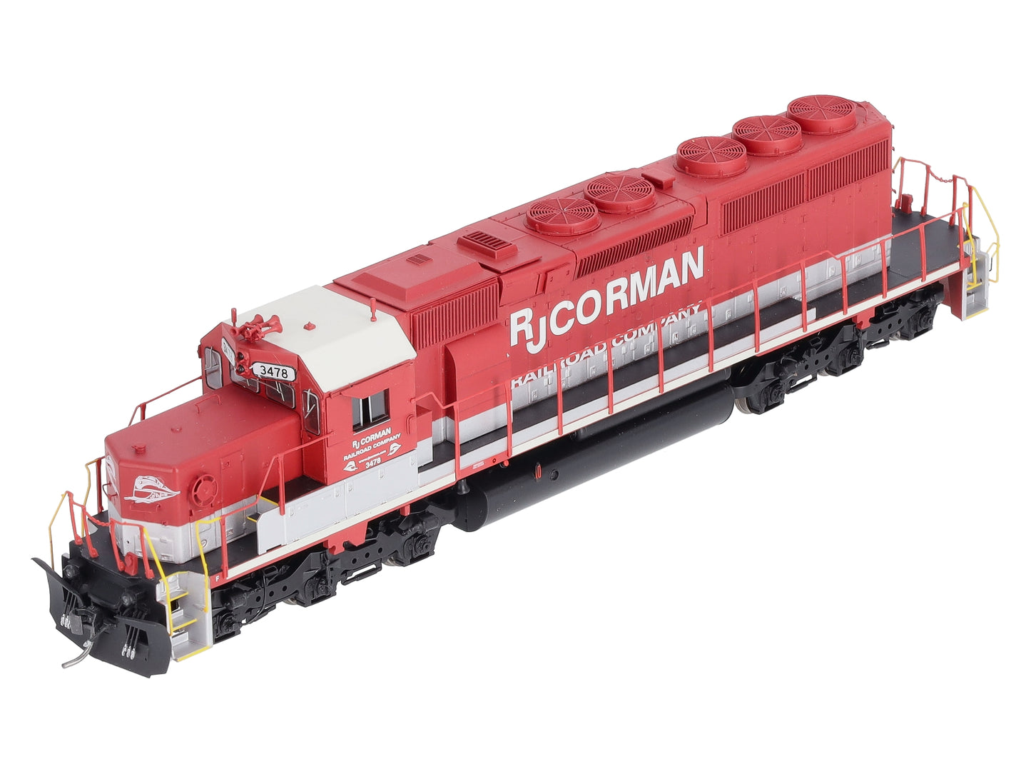 Athearn 71618 HO RJ Corman SD40-2 Diesel Locomotive w/DCC & Sound #3478 - RTR