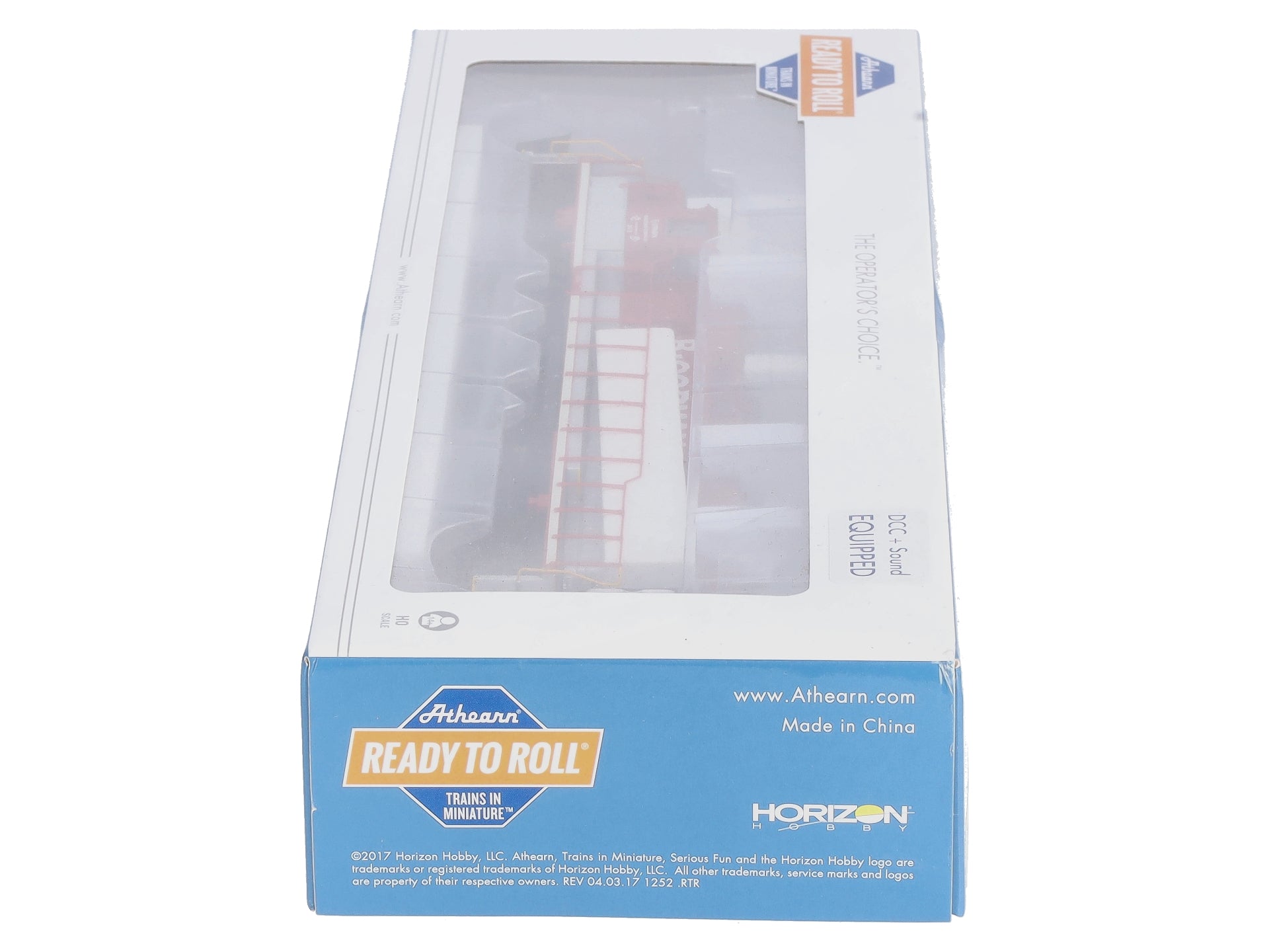 Athearn 71618 HO RJ Corman SD40-2 Diesel Locomotive w/DCC & Sound #3478 - RTR