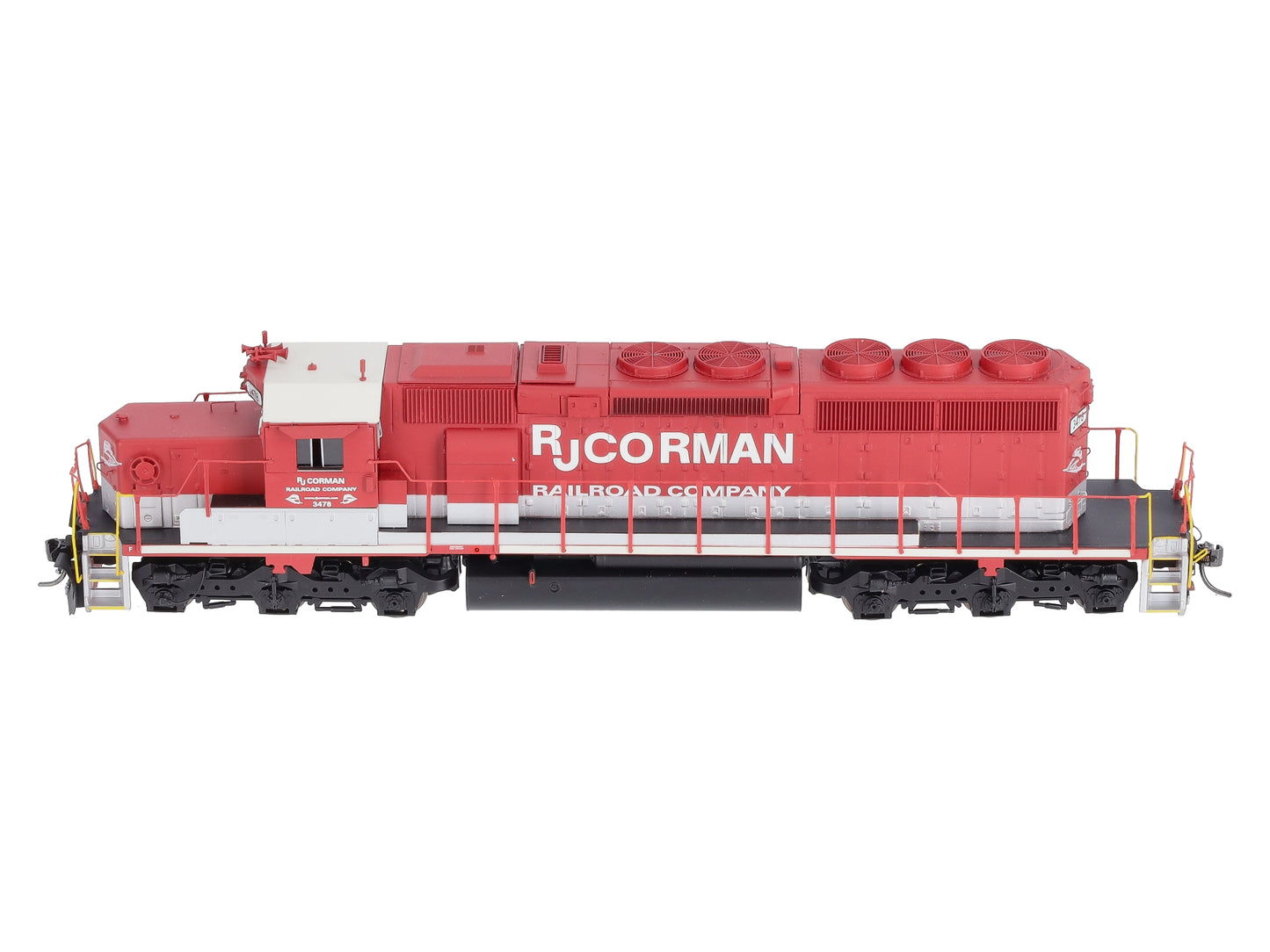 Athearn 71618 HO RJ Corman SD40-2 Diesel Locomotive w/DCC & Sound #3478 - RTR