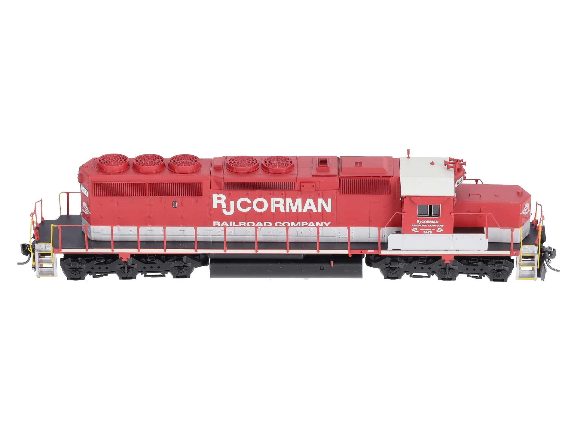 Athearn 71618 HO RJ Corman SD40-2 Diesel Locomotive w/DCC & Sound #3478 - RTR