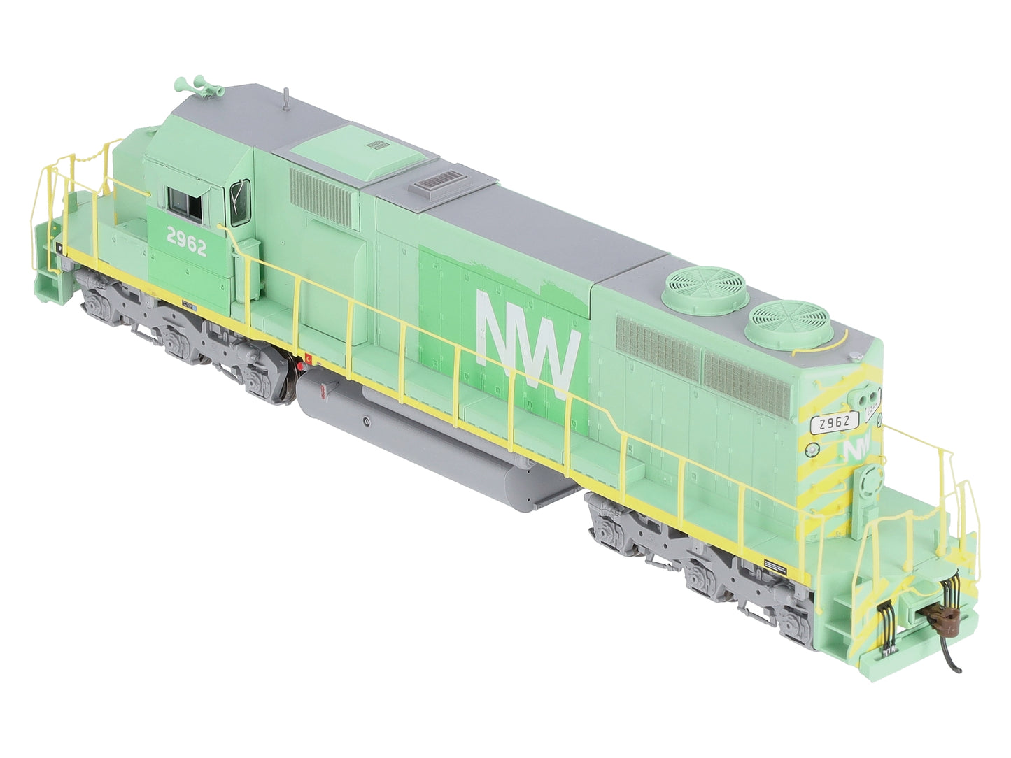 Athearn 64497 HO Norfolk & Western RTR SD39 Diesel Locomotive DCC & Sound #2962