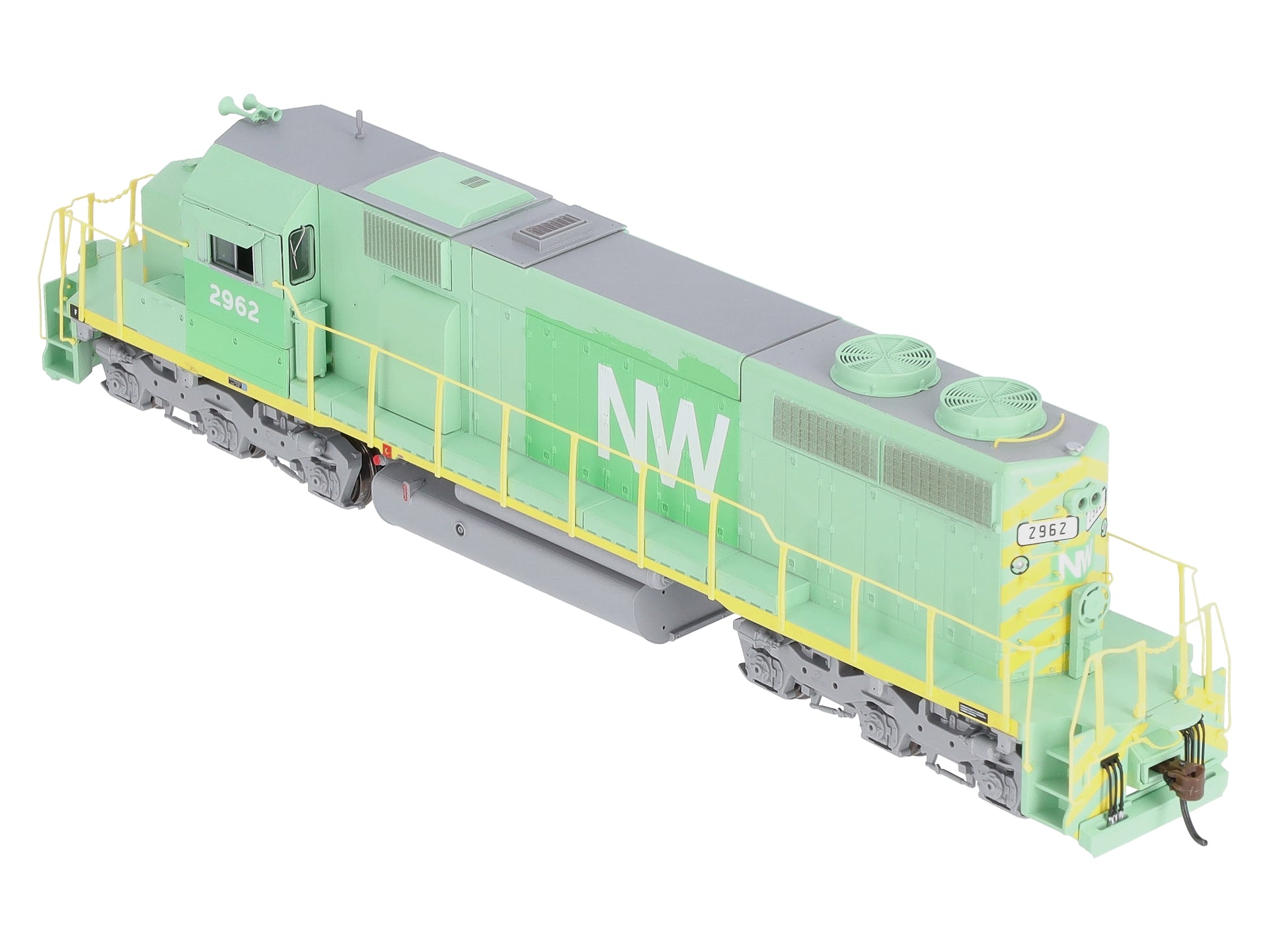 Athearn 64497 HO Norfolk & Western RTR SD39 Diesel Locomotive DCC & Sound #2962
