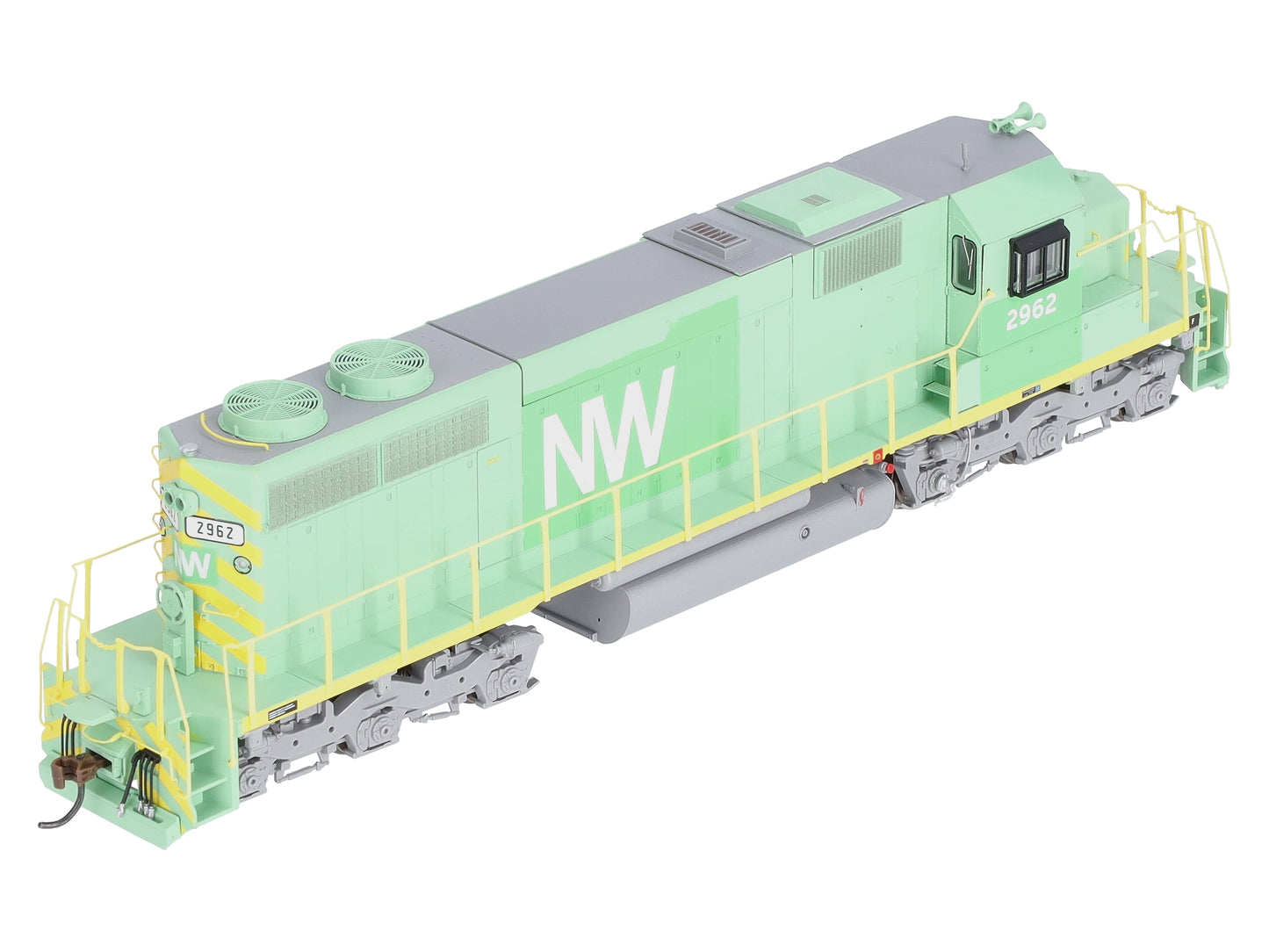 Athearn 64497 HO Norfolk & Western RTR SD39 Diesel Locomotive DCC & Sound #2962