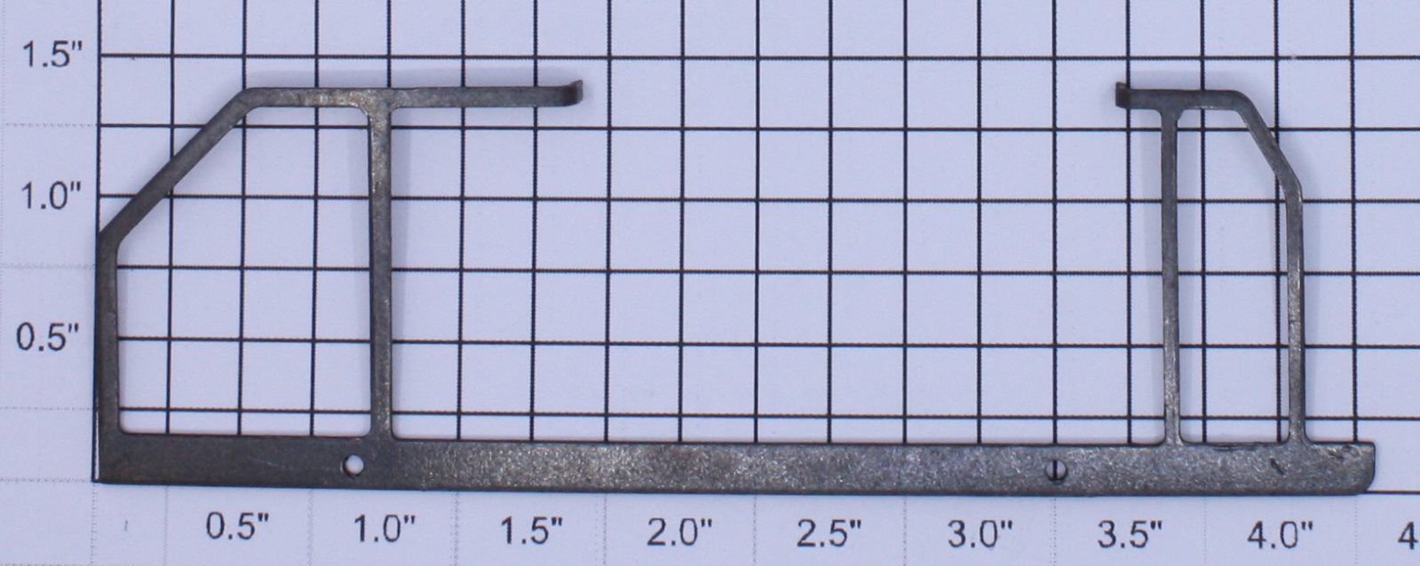 Lionel 1776-20 Black Right Hand Side Rail
