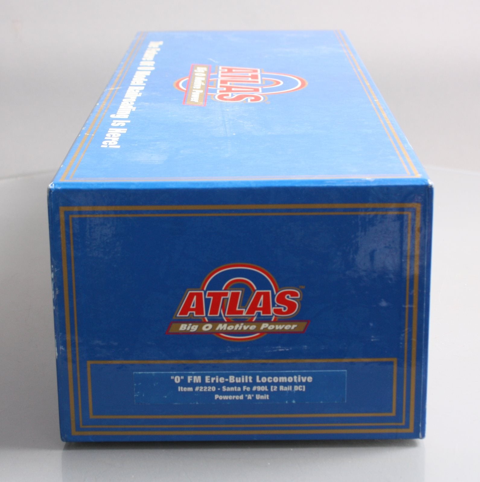 Atlas 2220 O Scale 2-Rail Santa Fe FM Erie-Built Powered Diesel Loco #90L NIB