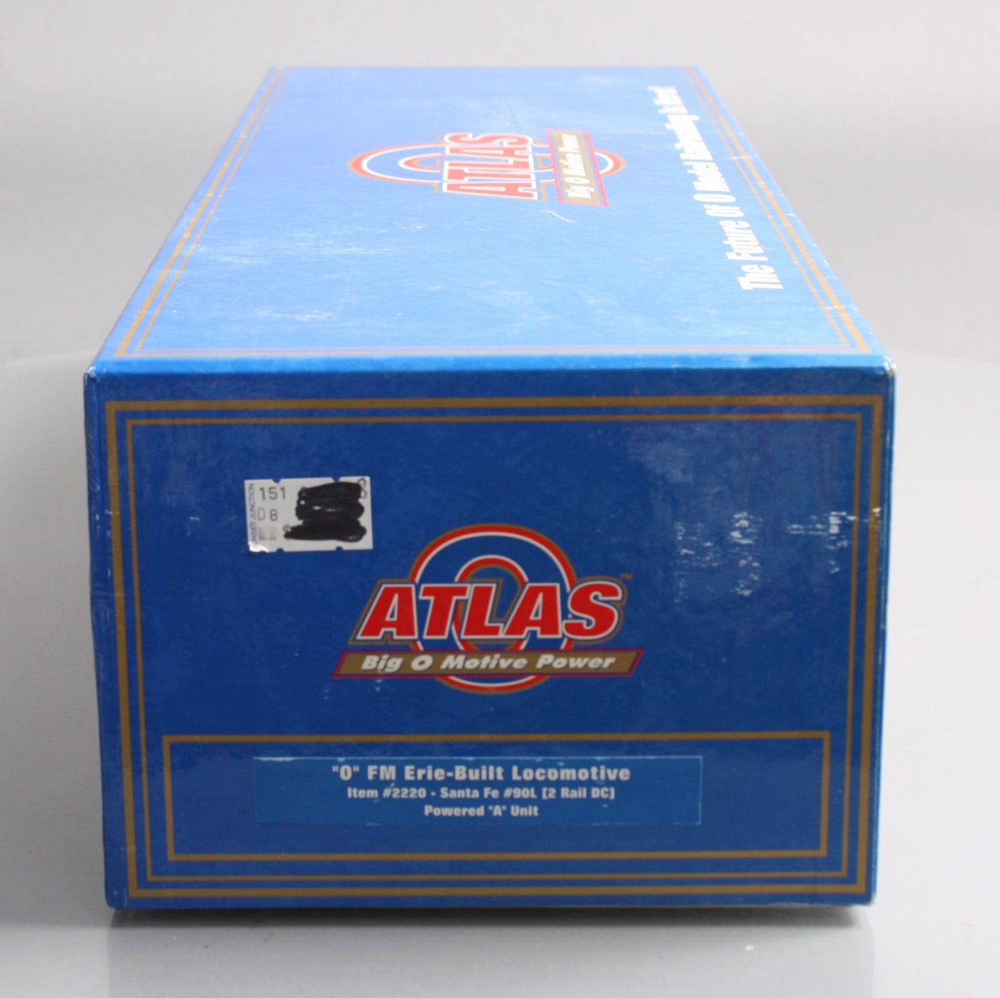 Atlas 2220 O Scale 2-Rail Santa Fe FM Erie-Built Powered Diesel Loco #90L NIB