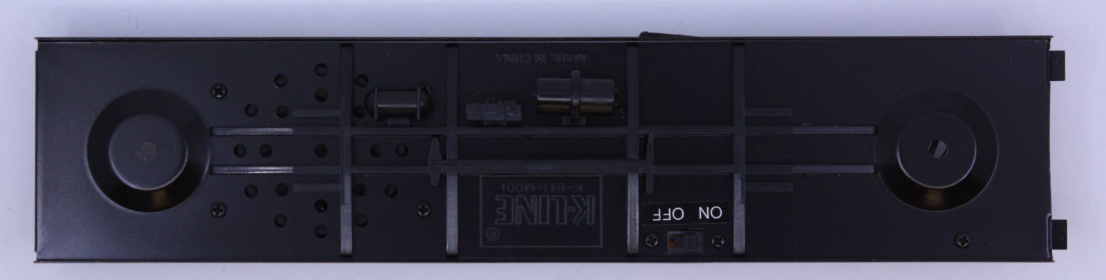 K-Line K641-M2001 Box Car Chassis Frame with Speaker, Battery Holder, and Switch