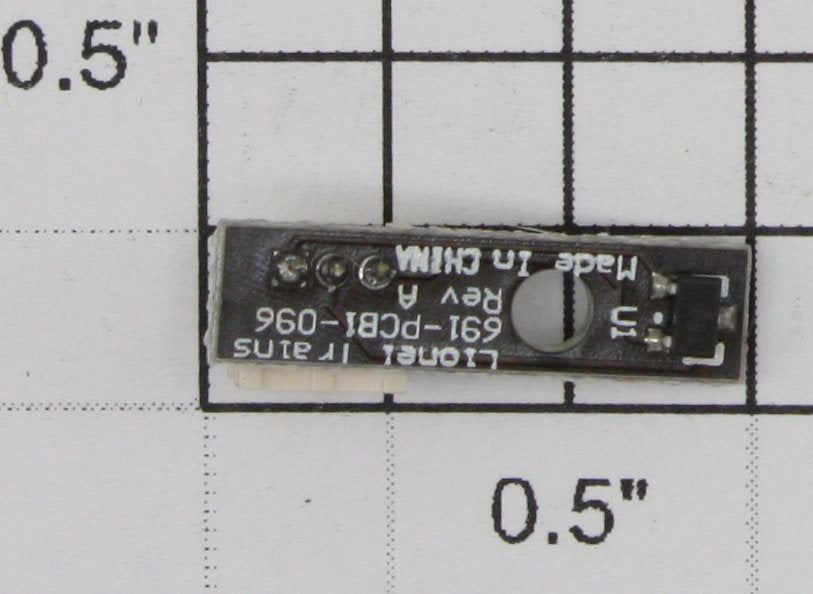 Lionel 691PCB1096 Hall Effect Sensor Connector PBC Circuit Board