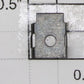 Lionel 0771-5 Black Metal HO Drive Truck Coupler Cover w/ Hole