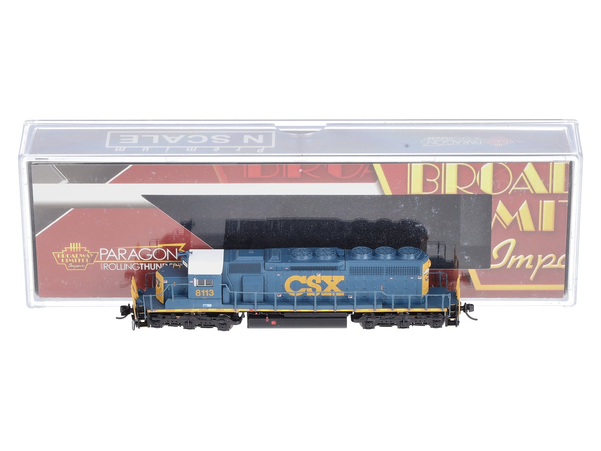 Broadway Limited 3712 N CSX EMD SD40-2 Diesel Loco Paragon3 Sound/DC/DCC #8113