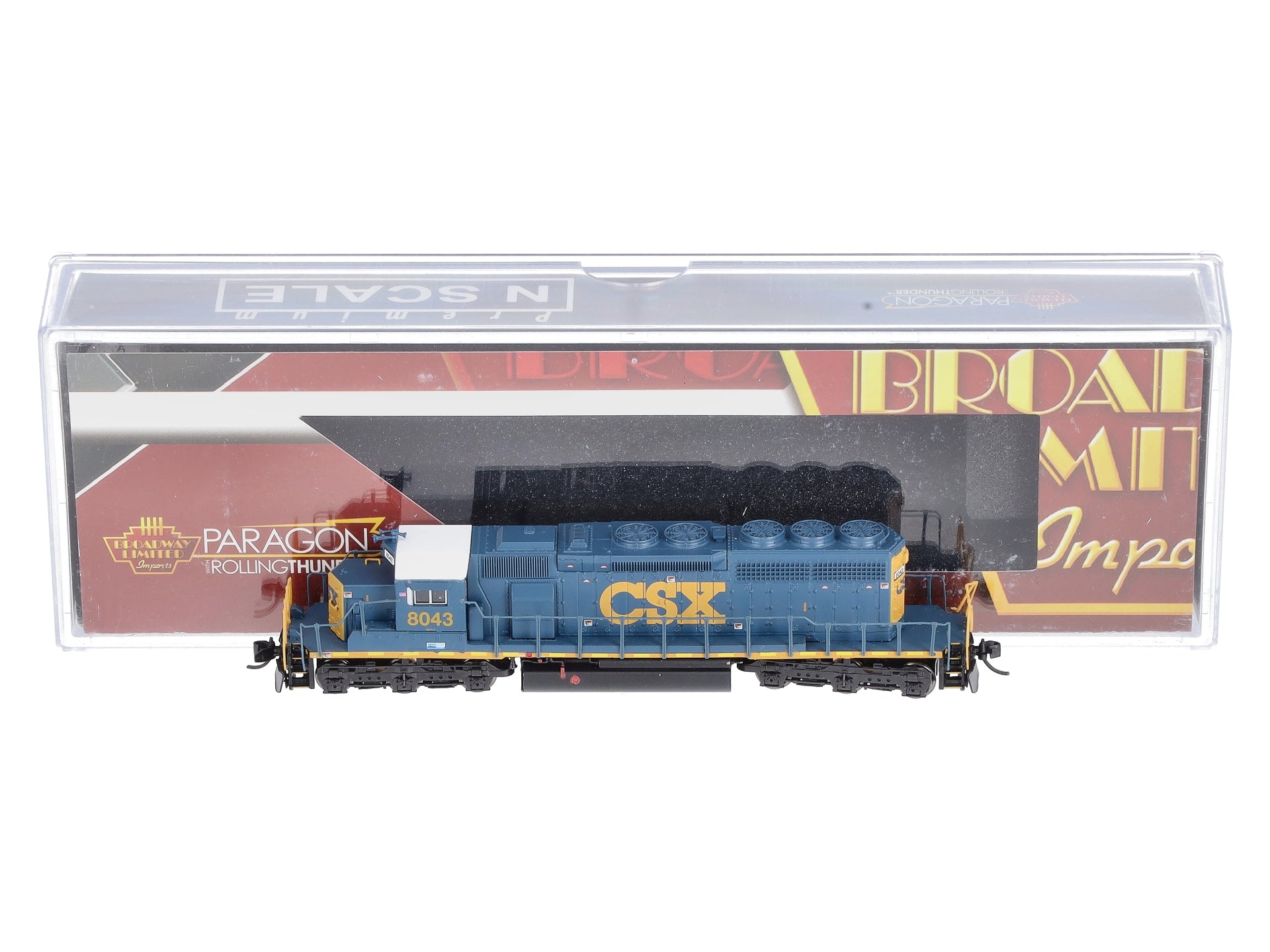 Broadway Limited 3711 N CSX EMD SD40-2 Diesel Loco Paragon3 Sound/DC/DCC #8043