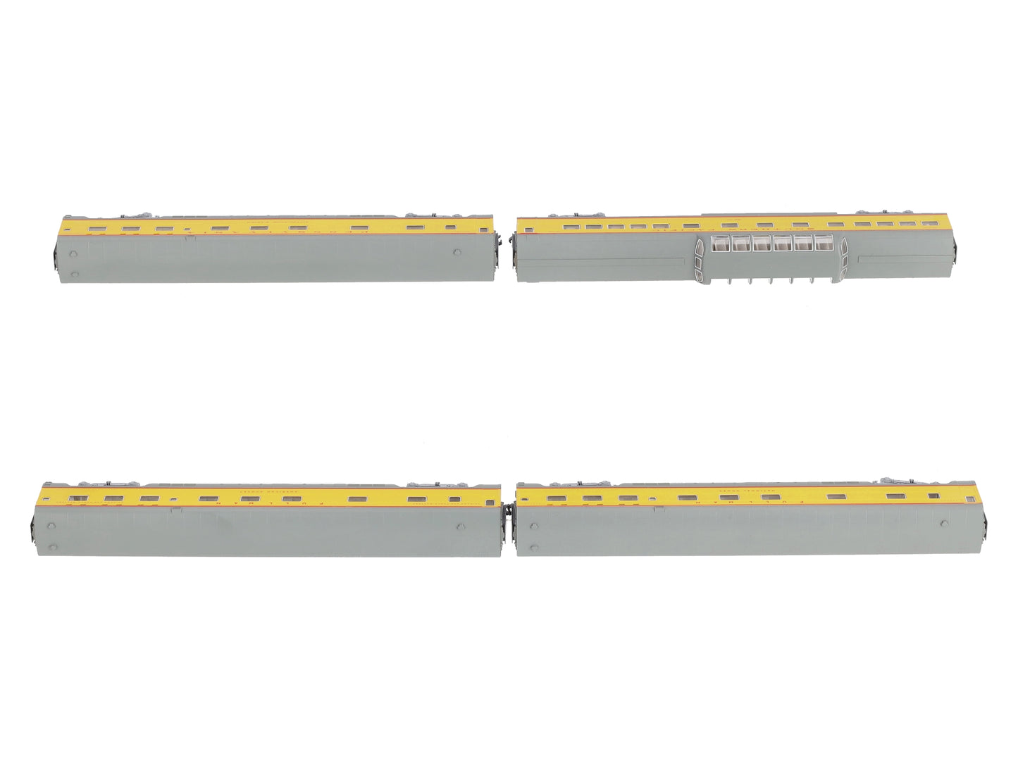 Kato 106-1301 N Union Pacific Smoothside Passenger Car Set (Set of 4) LN/Box