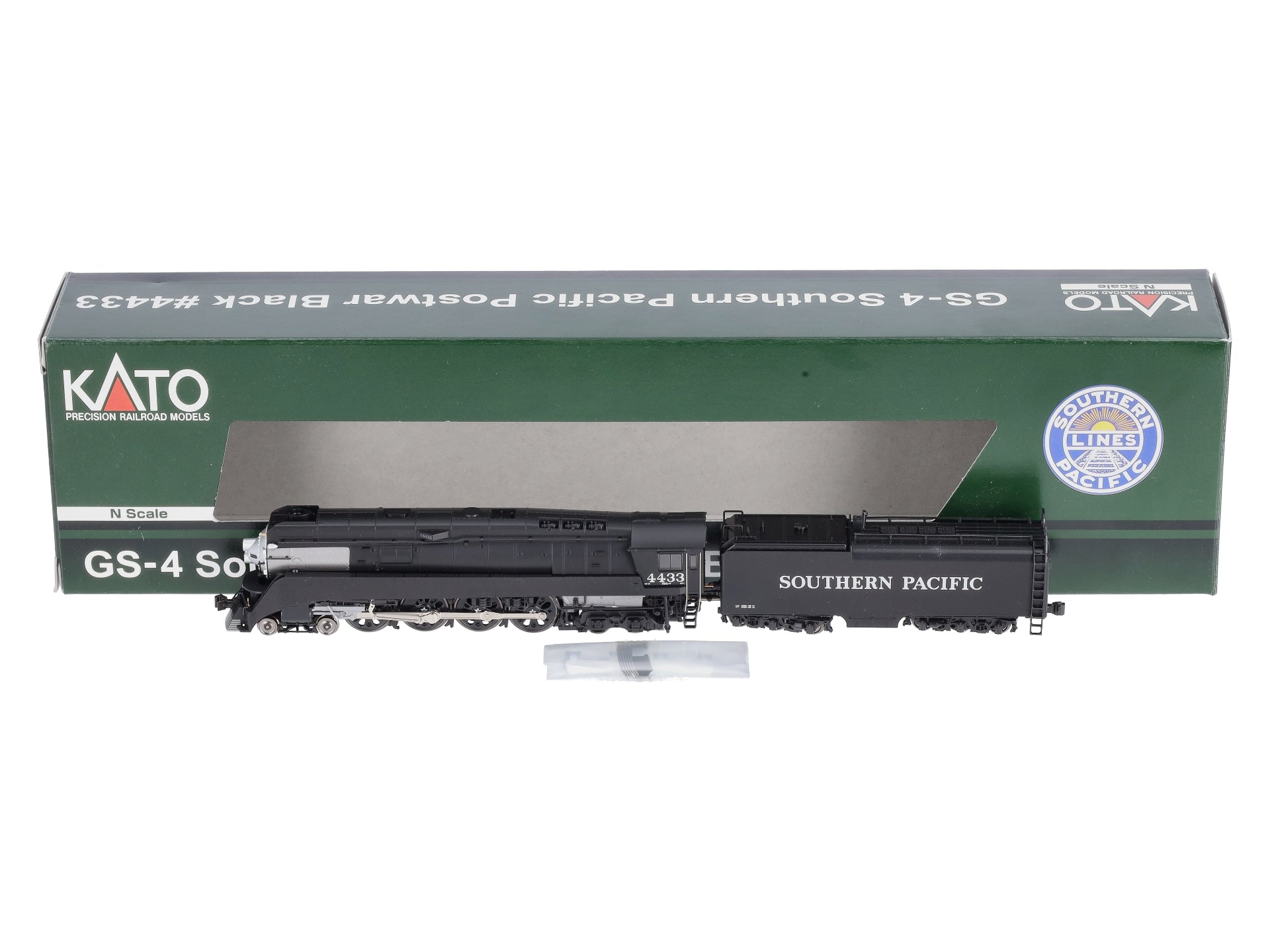 Kato 126-0308 N Southern Pacific Post War GS-4 4-8-4 Steam Locomotive #4433