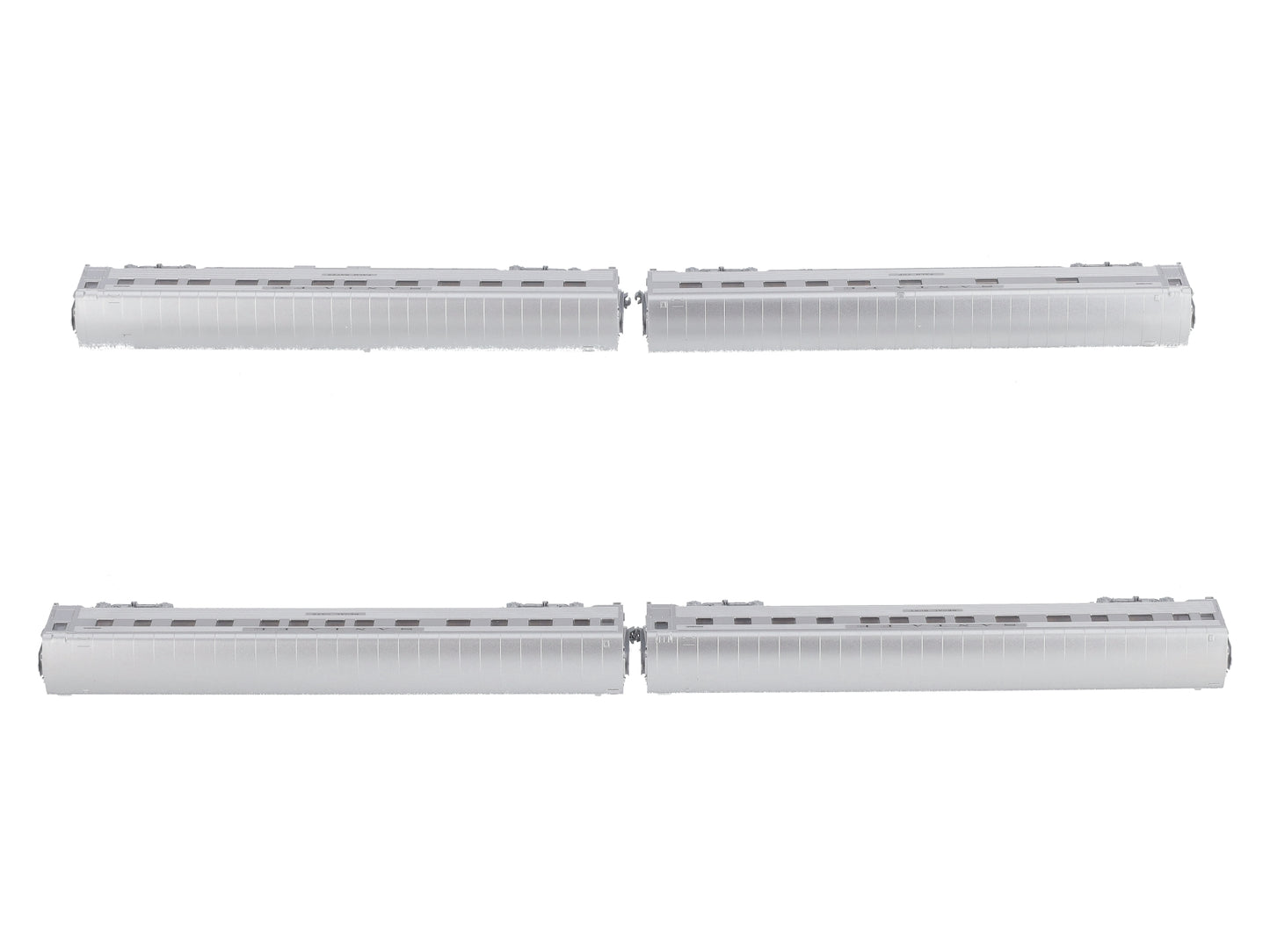 Kato 106-6003 N Scale Santa Fe Super Chief 4-Car Passenger Set LN/Box
