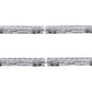 Kato 106-6003 N Scale Santa Fe Super Chief 4-Car Passenger Set LN/Box