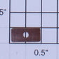 Lionel TC-109 O Gauge Sliding Shoe Back Plate
