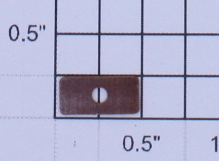 Lionel TC-109 O Gauge Sliding Shoe Back Plate