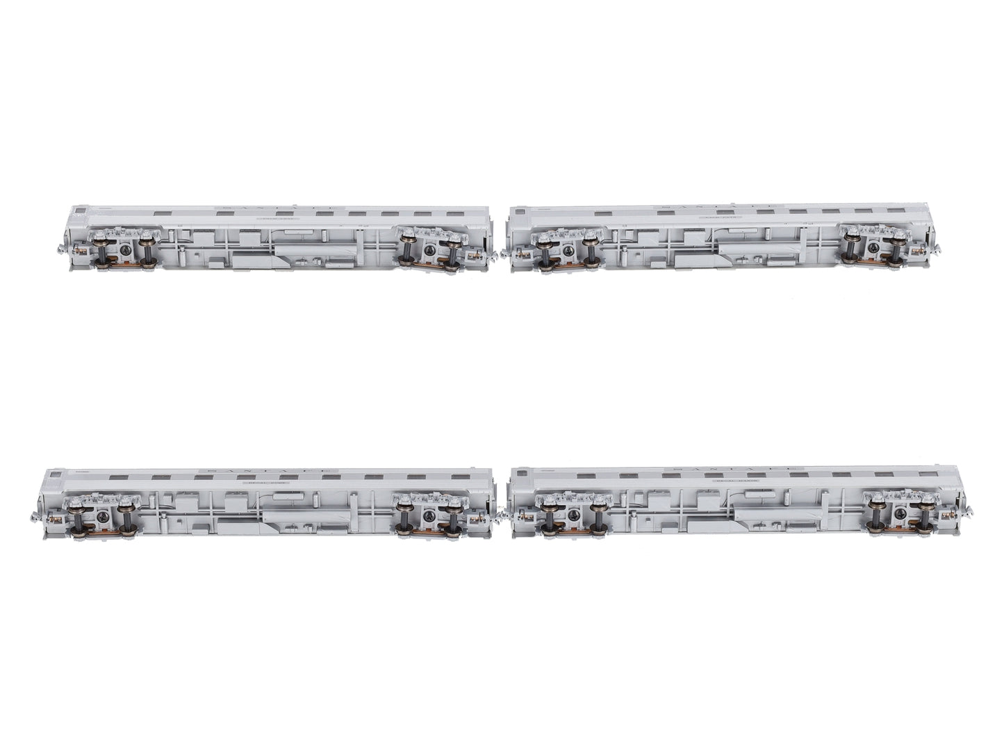Kato 106-6005 N Scale Santa Fe Super Chief Passenger Cars - Set C (Set of 4) LN/Box