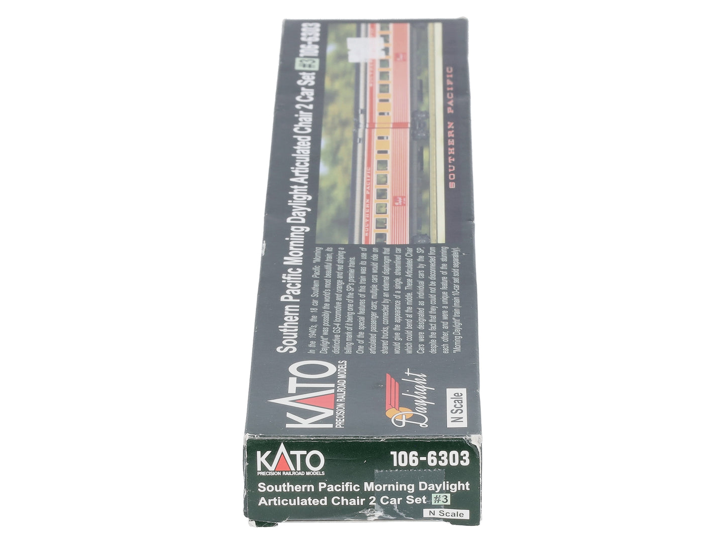 Kato 106-6303 N Southern Pacific "Morning Daylight" Articulated Coach #3