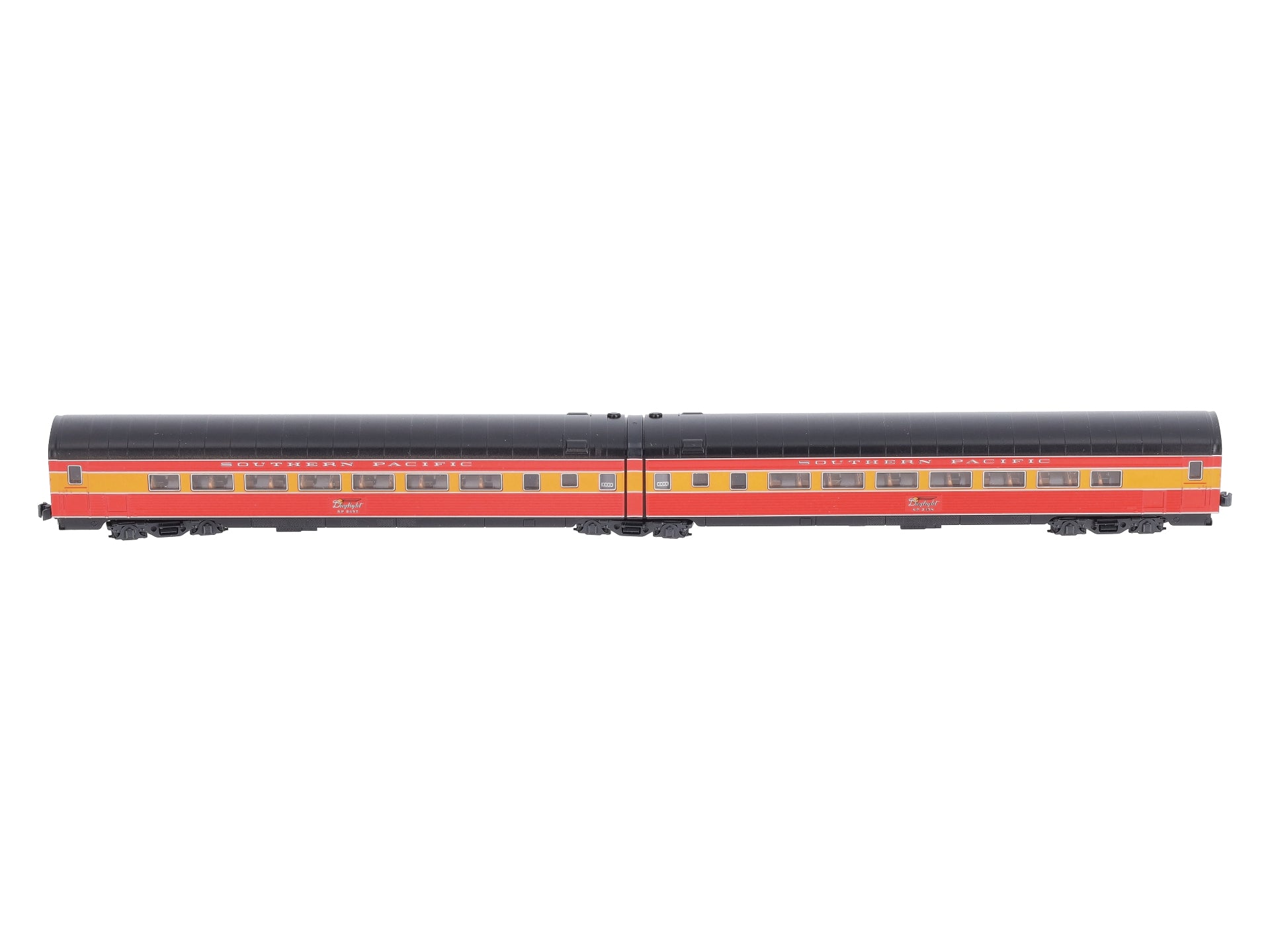 Kato 106-6301 N SP Morning Daylight Articulated Chair Car #1 (Set of 2)