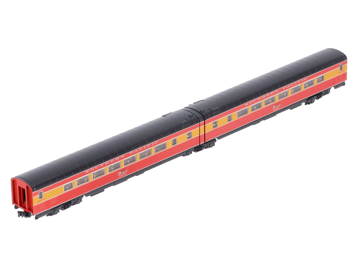 Kato 106-6301 N SP Morning Daylight Articulated Chair Car #1 (Set of 2)