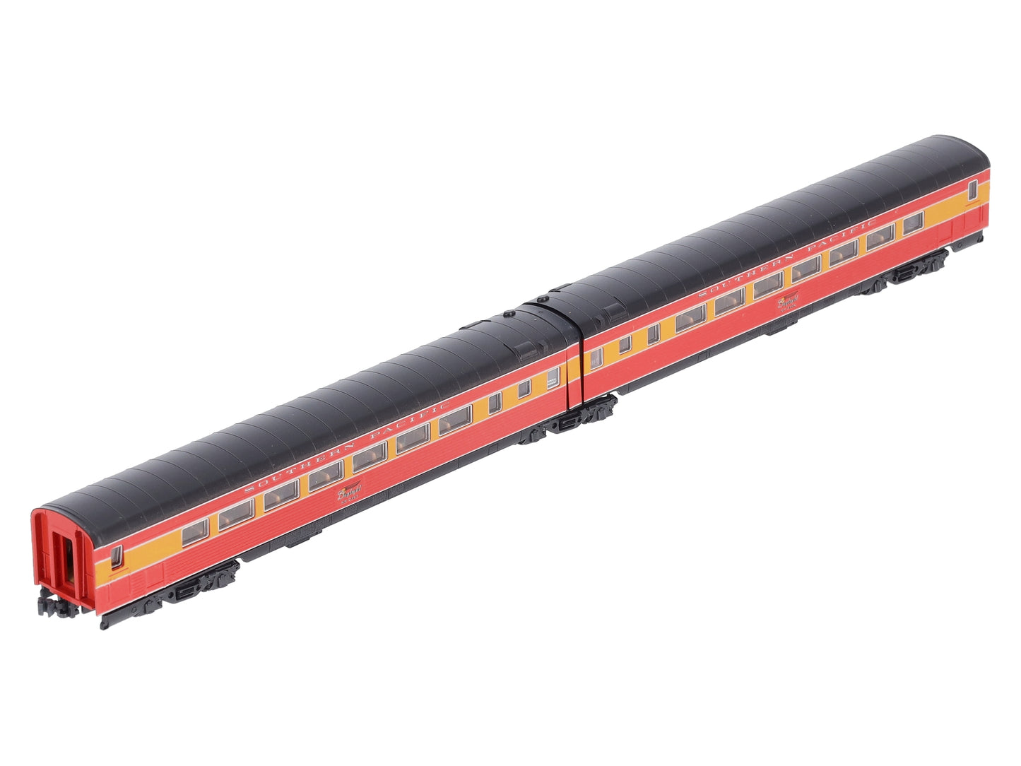 Kato 106-6304 N Southern Pacific "Morning Daylight" Articulated Coach Set  #4