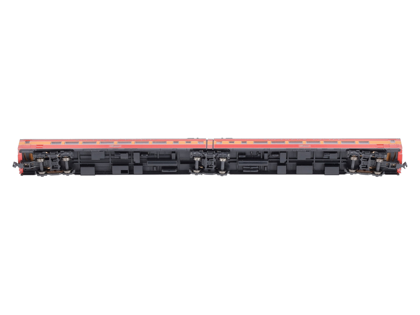 Kato 106-6304 N Southern Pacific "Morning Daylight" Articulated Coach Set  #4