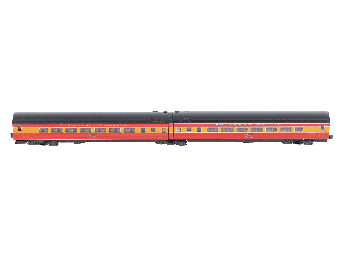 Kato 106-6304 N Southern Pacific "Morning Daylight" Articulated Coach Set  #4