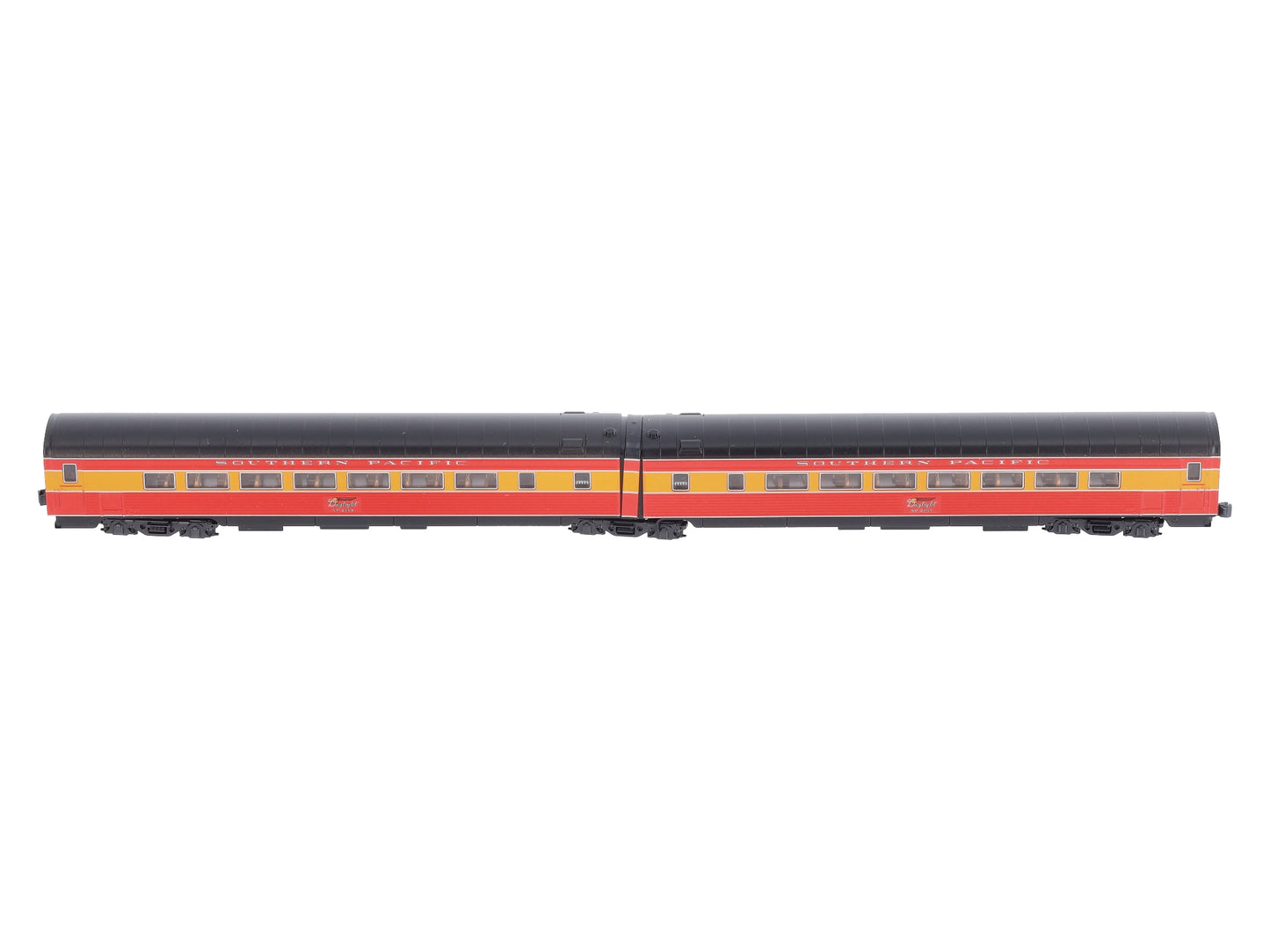 Kato 106-6304 N Southern Pacific "Morning Daylight" Articulated Coach Set  #4