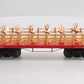Lionel 6-81984 O Christmas General Flatcar with Reindeer Load #1887