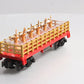 Lionel 6-81984 O Christmas General Flatcar with Reindeer Load #1887
