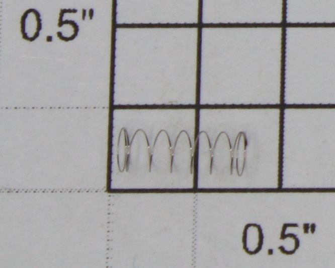 Lionel TC-112 Plunger Spring