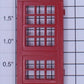 Lionel 14236-12 Red Window Frame