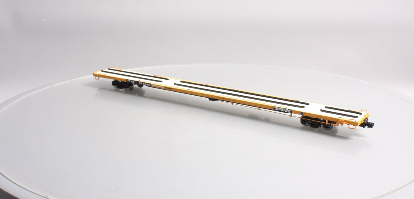 Atlas 7986-1 O Scale TTX 89'4" Flat Car #974325 (2-Rail) NIB