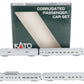 Kato 106-1603 N Scale ATSF Corrugated Passenger Car (Set B) NIB