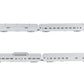Kato 106-1603 N Scale ATSF Corrugated Passenger Car (Set B) NIB