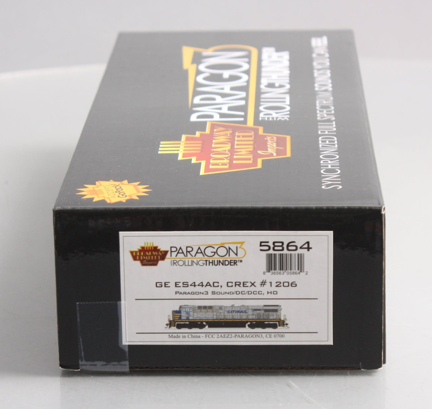 Broadway Limited 5864 HO Scale Citicorp Railmark GE ES44AC Diesel w/Sound & DCC