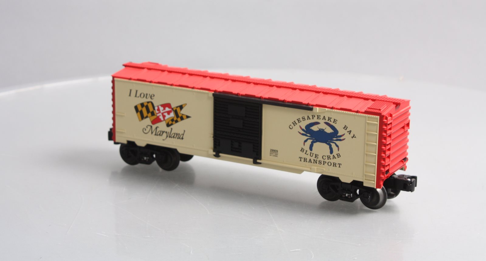 Lionel 6-29909 O I Love Maryland Boxcar LN/Box