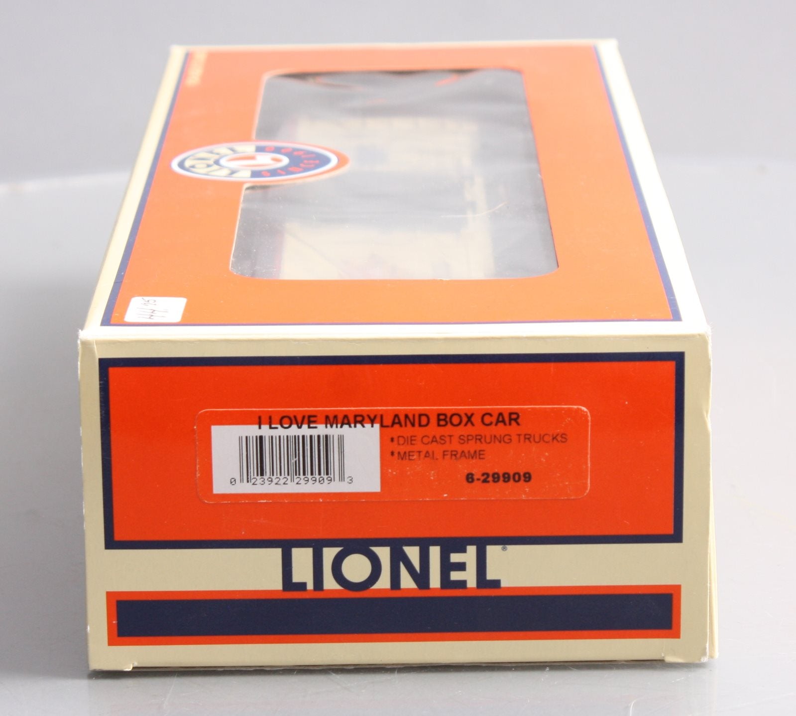 Lionel 6-29909 O I Love Maryland Boxcar LN/Box