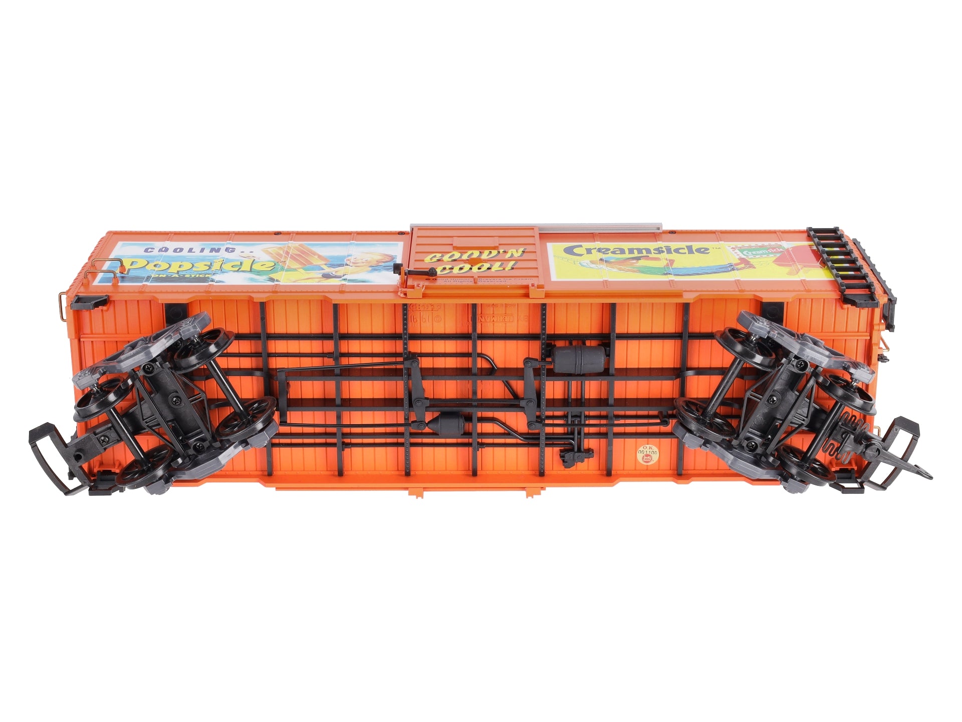LGB 48910 G Creamsicle Popsicle Boxcar – Trainz