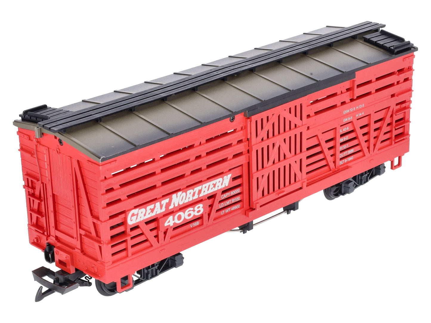 LGB 4068-N01 G Scale Great Northern Stock Car #4068 LN/Box
