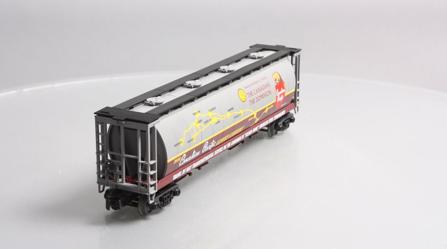 MTH 30-75709 O Scale Canadian Pacific 4-Bay Cylindrical Hopper Car LN/Box
